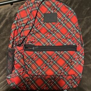 Victoria’s Secret Plaid Red Backpack